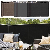 FKILA Balcony Shade Cloth, 3/5/6M Waterproof Sun Shading Sails, Multi-functional Fencing  Fence Pati