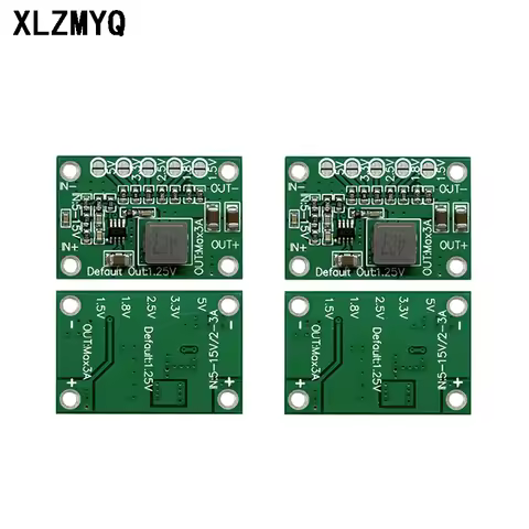 5pcs Adjustable Power Module MP1495 Voltage Regulator Step Down Power Converter Board 5-16V To 1.25V