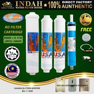 Elken Olsmopure RO Water Filter Cartridge Replacement for S250 / BIO PURE 1 / Bio 2 JAKIM Halal Cert