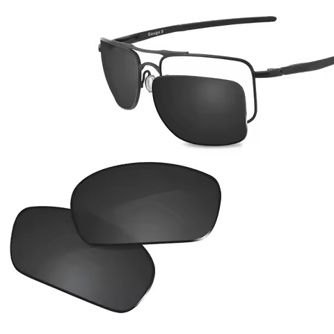 Glintbay Polarized Replacement Lenses for Oakley Gauge 8 M OO4124 57mm Sunglasses (Only Lenses)