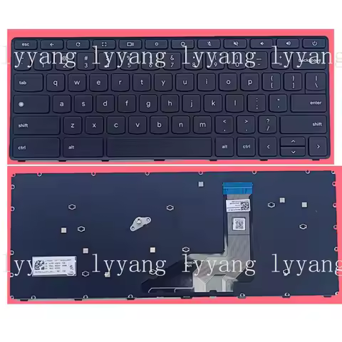 f For Lenovo Chromebook Yoga 100E Gen 4 Laptop Keyboard Replacement 5N21L43957