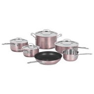 Cuisinart - Cuisinart 10件套不銹鋼鍋具 - 玫瑰色 (CSS-10VRC)