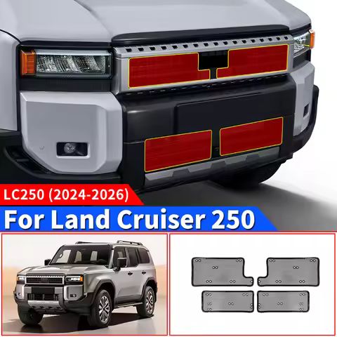 LC250 Front Grill For Toyota 2024 2026 Land Cruiser 250 Prado LC250 FJ250 1958 Front Grill Anti-mosq