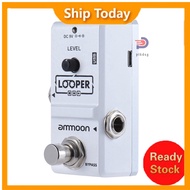 PDay ammoon AP-09 Nano Series Loop Electric Guitar Effect Pedal Looper True Bypass Unlimited Overdub