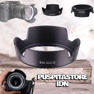 Canon Kit 18-55mm IS II III 1000D 1100D 1200D 1300D 1500D 2000D 3000D 4000D Lens Hood - EW-60CII Len
