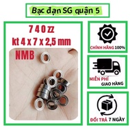 Combo of 10 bearings DDL-740z (674z) size 4x7x2.5m