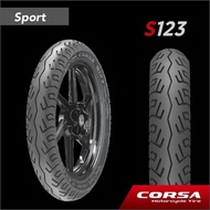 Corsa S123 Tayar Tubeless Tyre 70/90-17 80/90-17 90/90-17 100/70-17 110/70-17 120/70-17 130/70-17 150/60-17