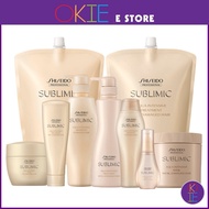 Shiseido Sublimic Aqua Intensive Shampoo / Weak, Damaged Hair Treatment/Dry, Damaged Hair Treatment / Mask / Velvet Oil