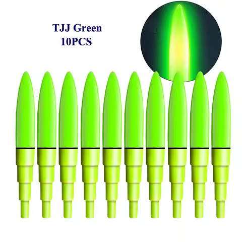 10PCS Electric Light Sticks Tackle Electronic Ocean Fishing Accessories Bright Lake River Sea Tools