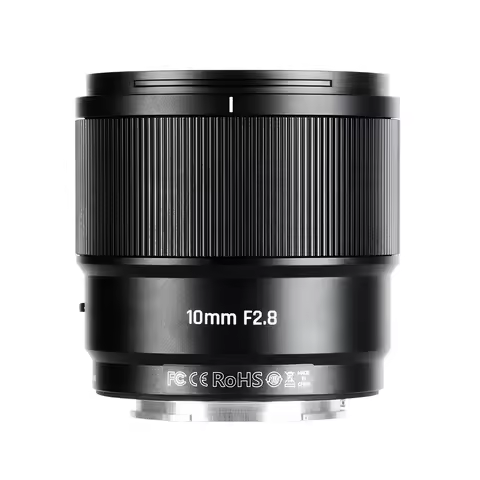 7artisans AF 10mm F2.8 APS-C Frame Ultra-wide Angle Camera Lens for Humanities Photography with Sony