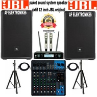 Paket Sound System JBL Speaker Aktif 12 Inch Original