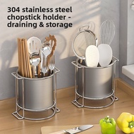 Stainless Steel Chopstick Holder Kitchen Chopstick Holder Shelf Household Chopsticks Multifunctional