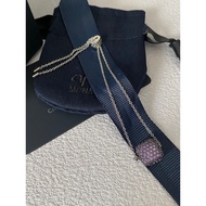 APM Fashion necklace letter logo double necklace titanium steel pendant elegant men's and women's je