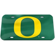 Wincraft NCAA Oregon Ducks Crystal Mirror Logo License Plate, Team Color, One Size