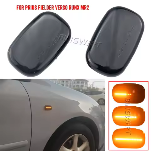 Turn Signal Light For Toyota Corolla E10/E11/E12 Yaris Verso Hilux Surf N21 RX Dynamic Led Side Mark