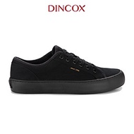 Giày Sneaker Vải Canvas Nam Nữ E18 Black Dincox