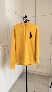 Polo Ralph Lauren 黃色連帽衛衣/專門店購買/百分百正品