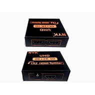 Hdmi Splitter Nyk 2 Port / Hdmi Splitter Nyk 1 X 2 Port