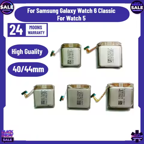 New Battery for Samsung Galaxy Watch 6 Classic SM-R945 R940 R935 R930 Battery for Watch 5 R905/R900