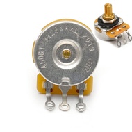American CTS potentiometer 250K electric guitar bass bass knob volume tone copper shaft aluminum sha