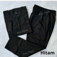 Baju OK OKA RESLETING DEPAN Lengan 7/8 Dokter Petugas medis Perawat Jaga Toyobo PART 2