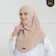 Khaizuran - Instant Hijab Bergo Minza Rayon Airflow Hijab Rayon Cooltech T-Shirt