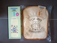 $110/1set  多啦A夢Doraemon叮噹 水樽 保溫瓶 保温便當袋套裝