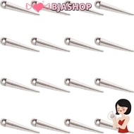 BJASHOP 100Pcs Spike Beads, Spike Shape Metal Tibetan Style, Bracelet Antique Silver Spike Charms Je