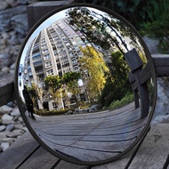 30/45 / 60cm 180 degree traffic wide angle outdoor safety mirror indoor glass convex corner mirror s