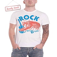 The B-52S Rock Lobster Band Logo Tshirt Unisex Casual Tees New Cotton Ready to Ship