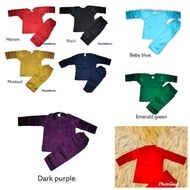 Malay boy's clothes teluk belanga size 1y-12y