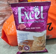 EXCEL Makanan Kucing 1KG - Rasa Tuna Bentuk Ikan
