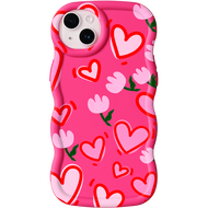 JURSUE Fashion Aesthetic Cute Shockproof Soft Phone Case Compatible With Iphone 15 14 13 12 11 Pro M