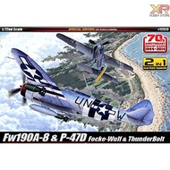 [Academy Model] 1/72: Fw190A-8 & P-47D (AC 12513)