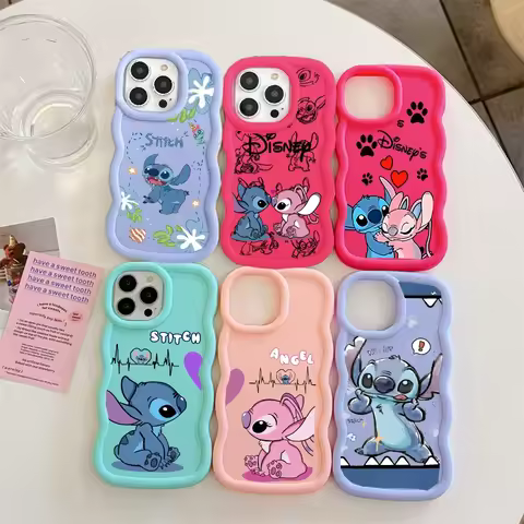 Funny Stitch Silicone Case For OPPO Reno 11F 12F 13F 12 11 Pro 10 7 6 5 4 8 7Z 8Z 6Z 5Z 2Z 2F 8T F9 