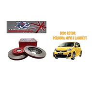 DISC ROTOR PERODUA MYVI LAGI BEST/ AXIA / BEZZA ( QHUK )
