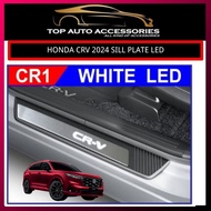 HONDA CRV 2024-PRESENT LED SILL PLATE, LED SIDE STEP, DOOR STEP PROTECTOR LED GARNISH BLUE LED