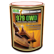 สีย้อมไม้ DWD ชนิดเงา 110EX 979DWD 3.785ลิตร สีไม้ประดู่