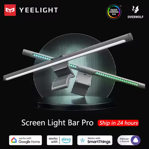 Yeelight LED Screen Light Bar Pro Computer Monitor Gaming Lamp Smart Remote Control for Overwolf Raz