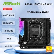 ASRock AMD B850I Lightning WiFi 6E Mini ITX Motherboard Socket AM5 DDR5 128GB M.2 support Ryzen 8900