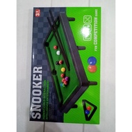 Mini Billiard Ball Snooker Pool Table Game Set Kids Toy