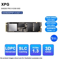 ADATA XPG SX8200 PRO 512GB M.2 NVMe 1.3 PCIe Gen3x4 SSD 3D NAND Solid State Drive ASX8200PNP-512GT-C