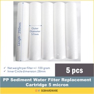 Water Filter Replacement Cartridge Filter Refill | A4 Filter x5 / CTO Filter x1 / A1 Filter x1 ~