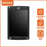Basike LCD Writing Tablet Board 8.5 inch Drawing Writing PAPAN TULIS With Pen