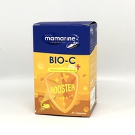 Mamarine BIO-C Plus Elderberry and Beta-Glucan 30 capsule  มามารีน แบบเม็ด ไบโอซี พลัส 30 แคปซูล  1กระปุก  ส่งฟรี