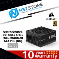 CORSAIR SERIES SF1000L 80+ GOLD SFX-L FULL MODULAR ATX PSU (UK) ATX3.0 (PCIe5.0) POWER SUPPLY - CP-9