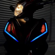 LED DYNOPROJECT PILOT LAMP SYM VF3I 185 / ABS LAMPU ZHIPAT MATA GABAN ACCESSORIES MOTOR LIGHT EAGLE 