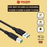 VEGGIEG USB 2.0 Printer Cable Length 1.5M - 10M V-U205 V-U206 V-U207 V-U208