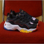 Skech D'LITES 3.0 BLACK MULTICOLOR SNEAKERS 149121/BKMT
