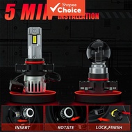 New 4 Car LED Front Fog Lights 2PCS 5202 H16 (EU) PSX2 Canbus No Error 6000K Auto Accessories Fog Li